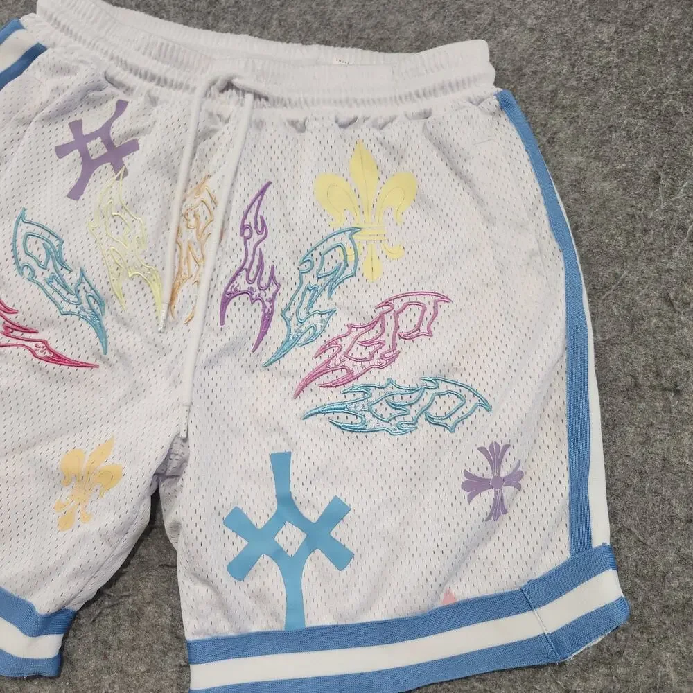 Smoke Rise‎ Mens M Medium Embroidered Streetwear Basketball Athletic Shorts